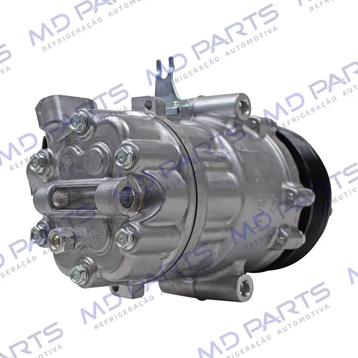 Compressor Modelo Doowon DV9 Volkswagen UP 2014>/ Fox 2011>/ Gol/ Voyage G6 2017> - 12 Volts Polia 6pk 114mm OEM: 5U0820803L — foto 6
