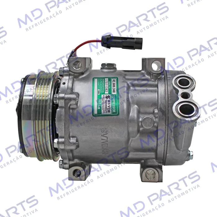 Compressor SD7V16 Fiat Ducato Multijet - 12 Volts Polia 4pk 115mm