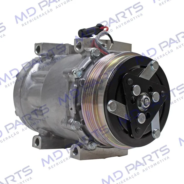 Compressor SD7V16 Fiat Ducato Multijet - 12 Volts Polia 4pk 115mm — foto 4