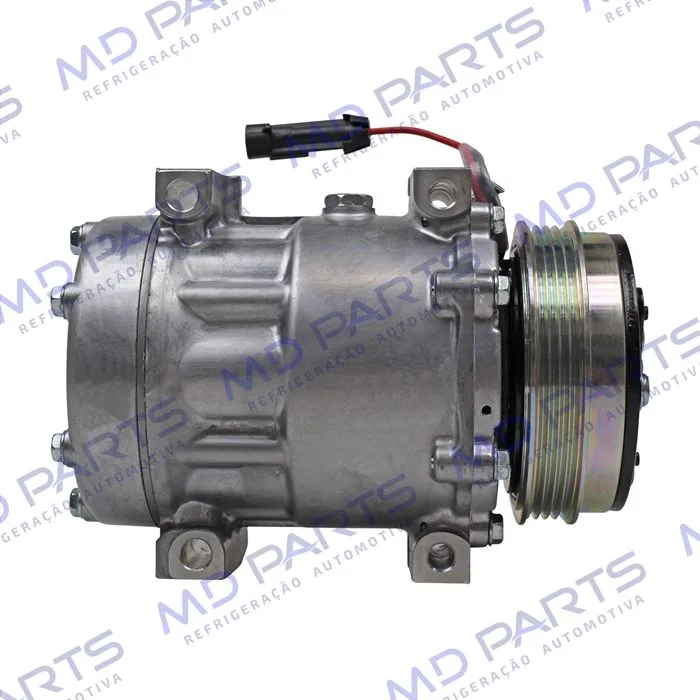 Compressor SD7V16 Fiat Ducato Multijet - 12 Volts Polia 4pk 115mm — foto 5