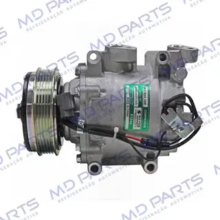 Compressor Honda Fit 2008 Até 2013 - 12 Volts Polia 5pk 115mm