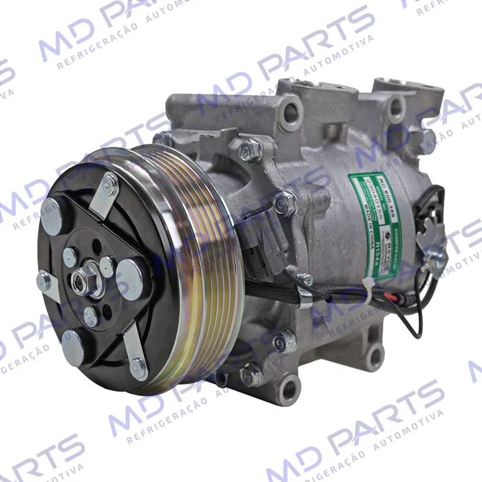 Compressor Honda Fit 2008 Até 2013 - 12 Volts Polia 5pk 115mm — foto 2