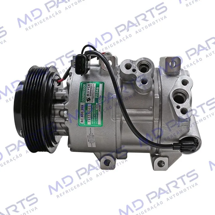 Compressor Kia Sportage 2010 Até 2013 / Hyundai IX35 Gasolina 2010 Até 2013 - 12 Volts Polia 6pk 120mm