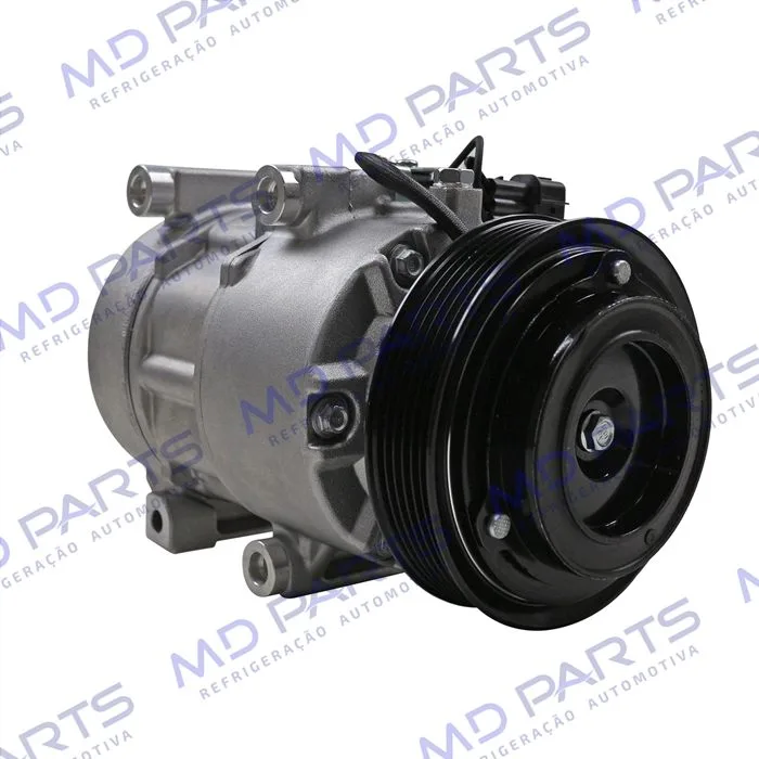Compressor Kia Sportage 2010 Até 2013 / Hyundai IX35 Gasolina 2010 Até 2013 - 12 Volts Polia 6pk 120mm — foto 4