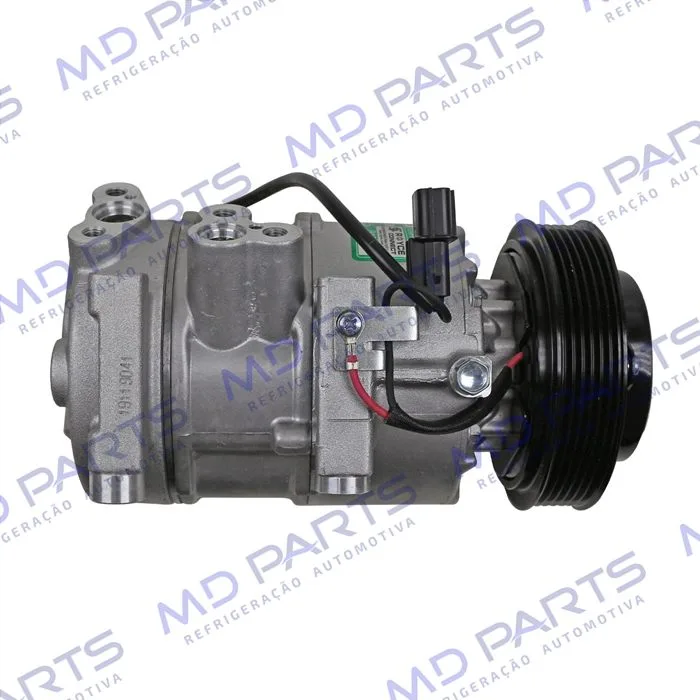 Compressor Kia Sportage 2010 Até 2013 / Hyundai IX35 Gasolina 2010 Até 2013 - 12 Volts Polia 6pk 120mm — foto 8