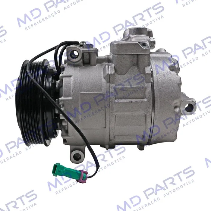 Compressor Modelo Denso 7SDU16C Volkswagen Gol G3 AB9 Variável - 12 Volts Polia 6pk 119mm