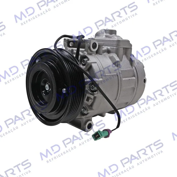 Compressor Modelo Denso 7SDU16C Volkswagen Gol G3 AB9 Variável - 12 Volts Polia 6pk 119mm — foto 2