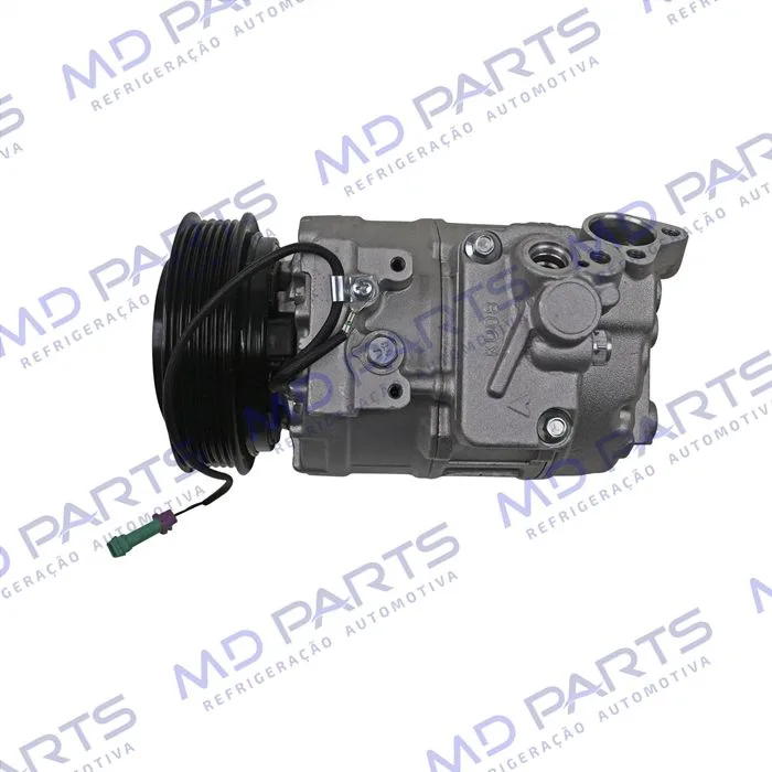 Compressor Modelo Denso 7SDU16C Volkswagen Gol G3 AB9 Variável - 12 Volts Polia 6pk 119mm — foto 8