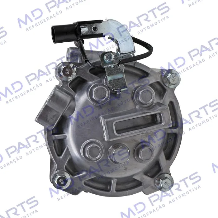 Compressor Modelo Sanden Mitsubishi ASX/ Outlander 2008>/ Lancer 2012>/ Eclipse Cross - 12 Volts Polia 6pk 99mm OEM: 7813A801 — foto 5