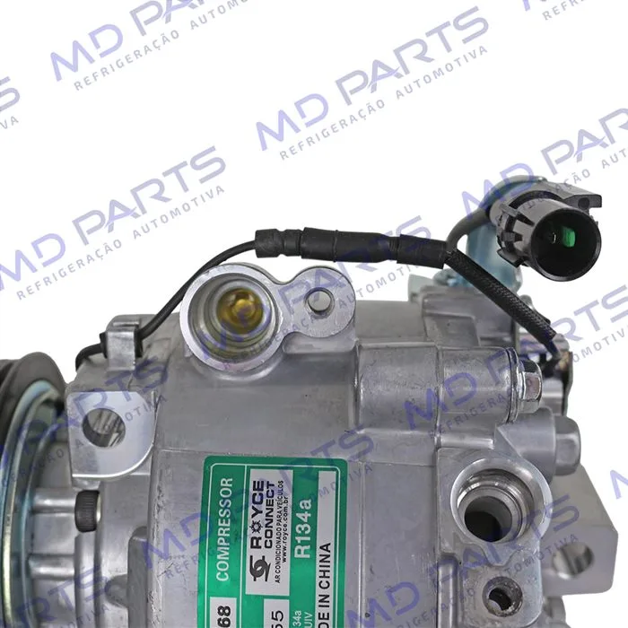 Compressor Modelo Sanden Mitsubishi ASX/ Outlander 2008>/ Lancer 2012>/ Eclipse Cross - 12 Volts Polia 6pk 99mm OEM: 7813A801 — foto 8