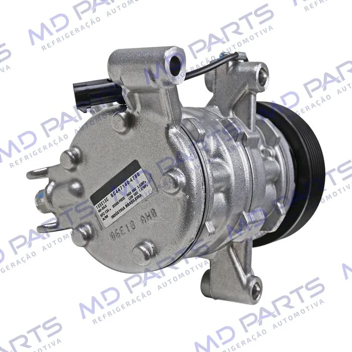Compressor Denso 10SR13C Toyota Etios 2012 Até 2017 - 12 Volts Polia 7pk 105mm — foto 6