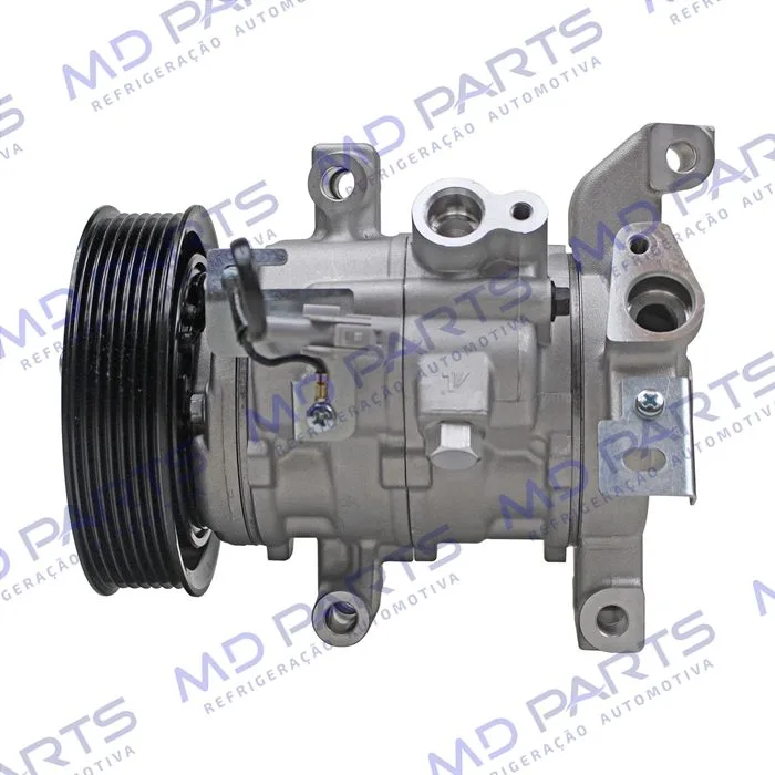 Compressor 10SRE11C Toyota Hilux 2.8 2016> - 12 Volts Polia 7pk 125mm OEM: BC447160-9060
