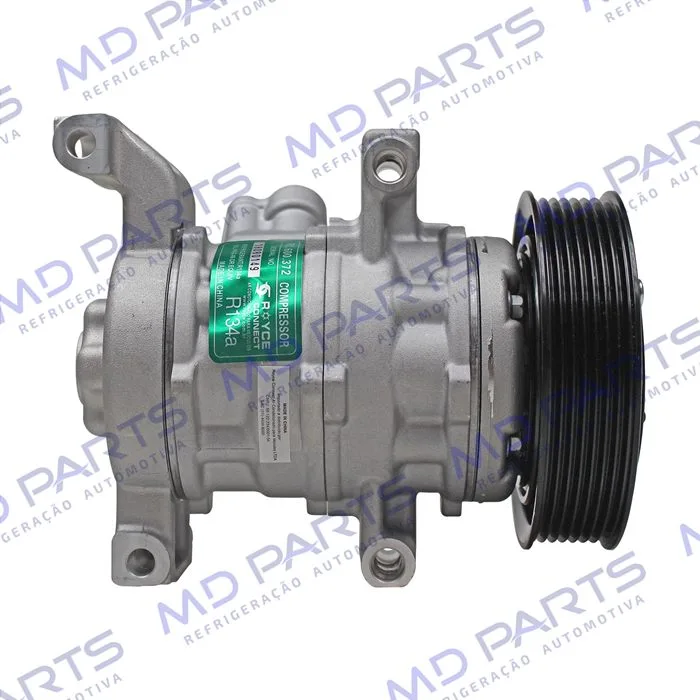 Compressor 10SRE11C Toyota Hilux 2.8 2016> - 12 Volts Polia 7pk 125mm OEM: BC447160-9060 — foto 5
