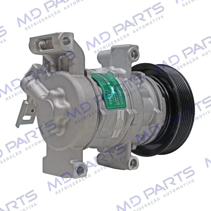 Compressor 10SRE11C Toyota Hilux 2.8 2016> - 12 Volts Polia 7pk 125mm OEM: BC447160-9060 — foto 6