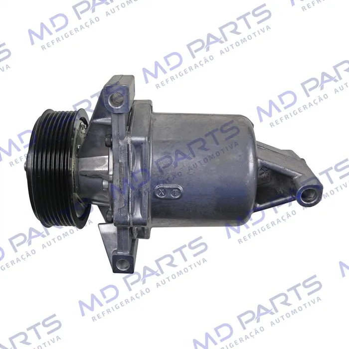 Compressor 10S11C Nissan Versa - 12 Volts Polia 7pk 116mm — foto 5