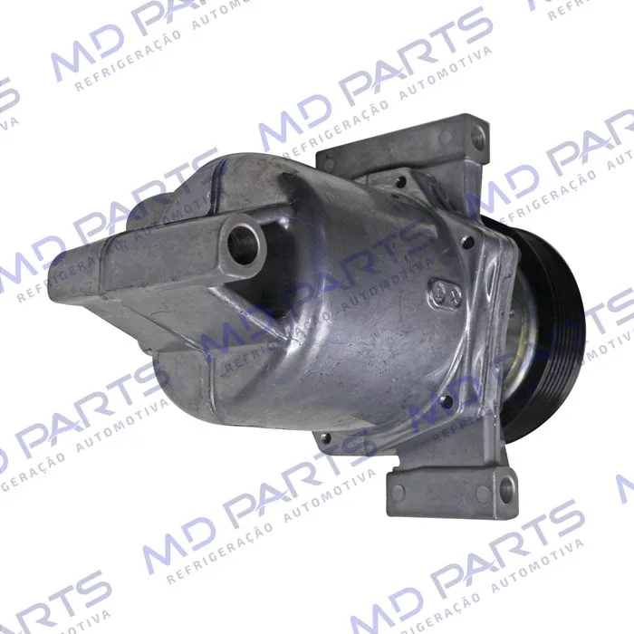 Compressor 10S11C Nissan Versa - 12 Volts Polia 7pk 116mm — foto 6