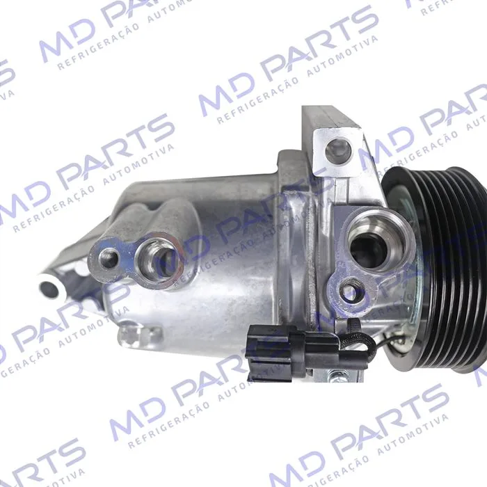 Compressor 10S11C Nissan Versa - 12 Volts Polia 7pk 116mm — foto 9