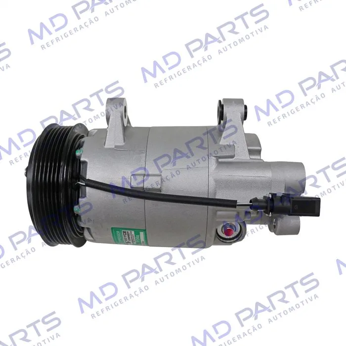 Compressor Modelo Delphi CVC 10062 Volkswagen Golf / Audi A3 1.6 135cc - 12 Volts Polia 6pk 115mm OEM: 1JE820803 — foto 6