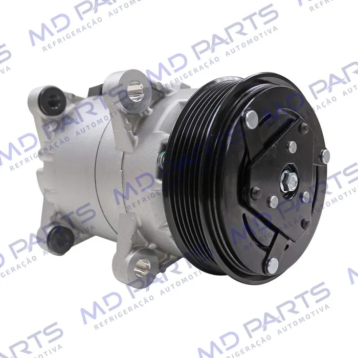 Compressor Modelo Delphi CVC 10063 Volkswagen Golf/ Audi A3 1.8/ 2.0 135cc - 12 Volts Polia 6pk 115mm — foto 3