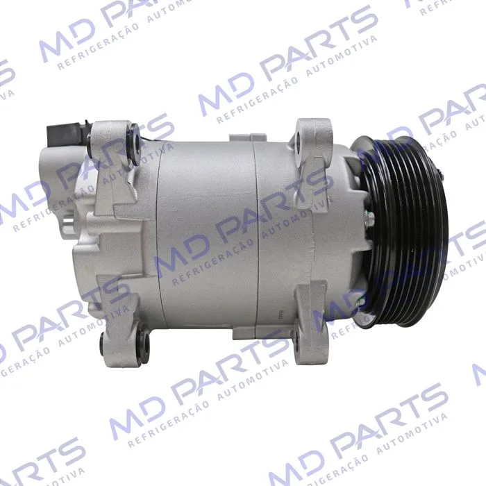 Compressor Modelo Delphi CVC 10063 Volkswagen Golf/ Audi A3 1.8/ 2.0 135cc - 12 Volts Polia 6pk 115mm — foto 4