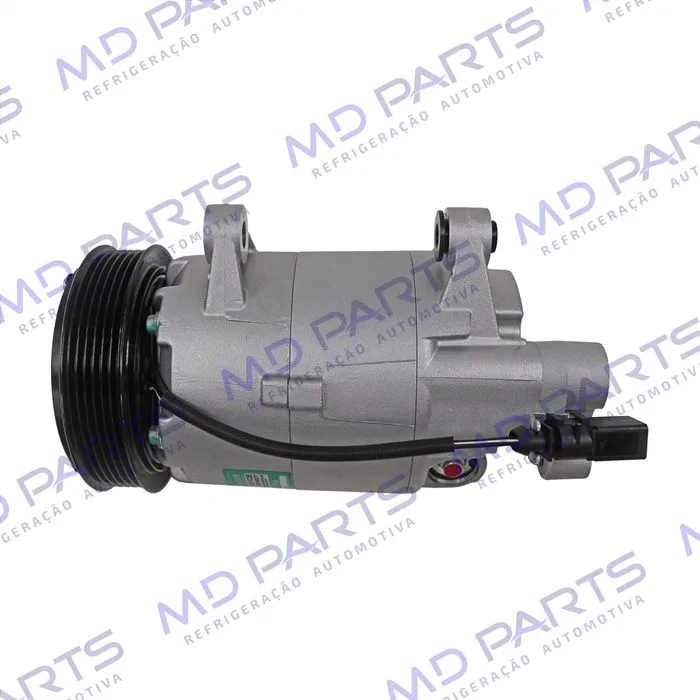 Compressor Modelo Delphi CVC 10063 Volkswagen Golf/ Audi A3 1.8/ 2.0 135cc - 12 Volts Polia 6pk 115mm — foto 6