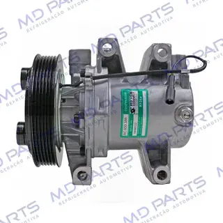 Compressor Chevrolet S10 2.4 Flex 2013> - 12 Volts Polia 6pk 138mm OEM: 52063997/ 52045970/ 52069458