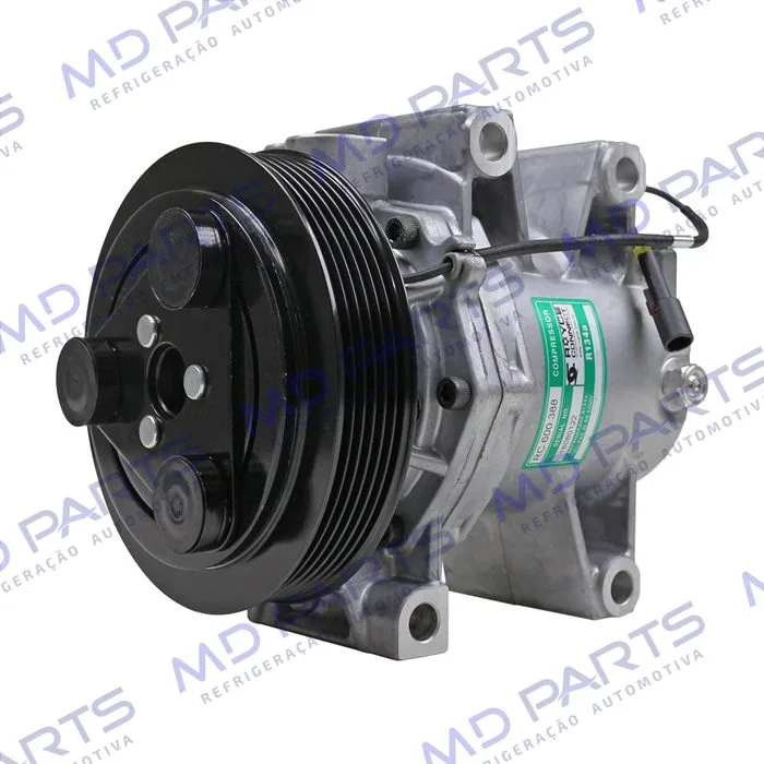 Compressor Chevrolet S10 2.4 Flex 2013> - 12 Volts Polia 6pk 138mm OEM: 52063997/ 52045970/ 52069458 — foto 2