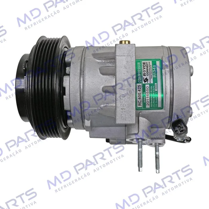 Compressor Modelo FOMOCO Ford Ranger Gasolina 2.5 2013> - 12 Volts Polia 6pk 118mm OEM: AB39-19D629-AD — foto 8