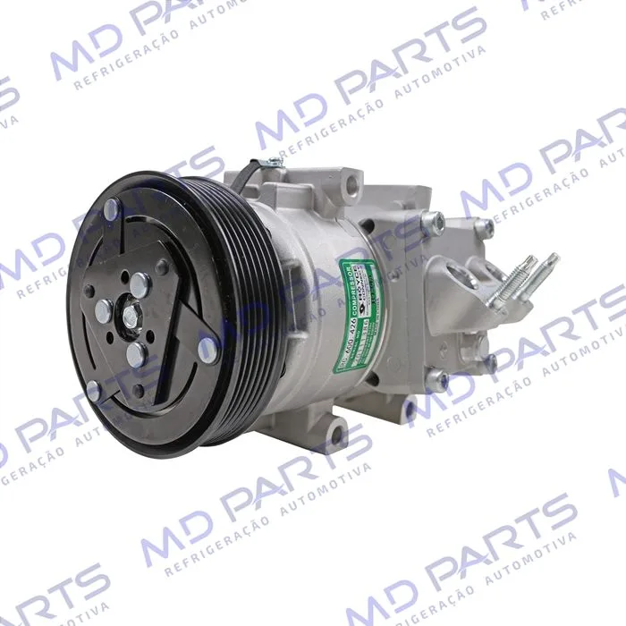 Compressor Modelo FOMOCO Ford Fiesta 1.0/1.6 2008 Até 2014/ EcoSport 1.6 2008 Até 2012 - 12 Volts Polia 6pk 120mm OEM: AE8319D629-AD — foto 2
