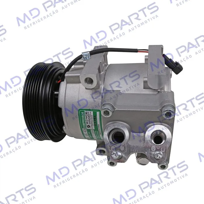 Compressor Modelo FOMOCO Ford Fiesta 1.0/1.6 2008 Até 2014/ EcoSport 1.6 2008 Até 2012 - 12 Volts Polia 6pk 120mm OEM: AE8319D629-AD — foto 10
