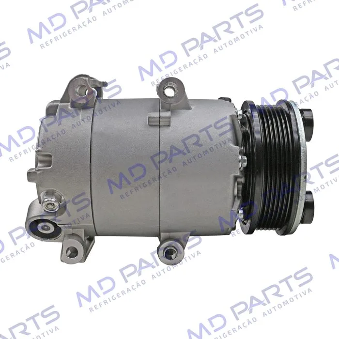 Compressor Ford Fiesta 1.5/ 1.6 2013 Até 2017 / EcoSport 1.6 Sigma 2013 Até 2017 - 12 Volts Polia 6pk 108mm OEM: AV11-19D629-BB / AV11-19D629-BC — foto 5