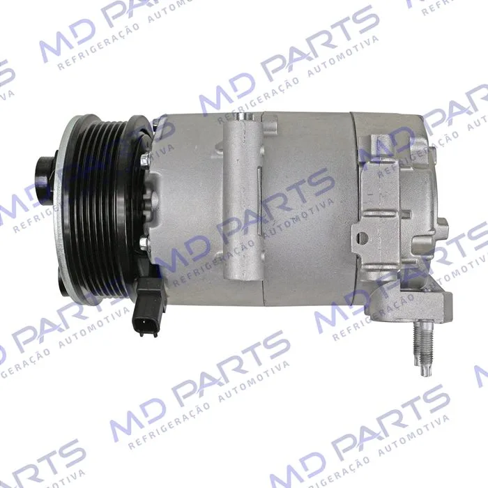 Compressor Ford Fiesta 1.5/ 1.6 2013 Até 2017 / EcoSport 1.6 Sigma 2013 Até 2017 - 12 Volts Polia 6pk 108mm OEM: AV11-19D629-BB / AV11-19D629-BC — foto 8