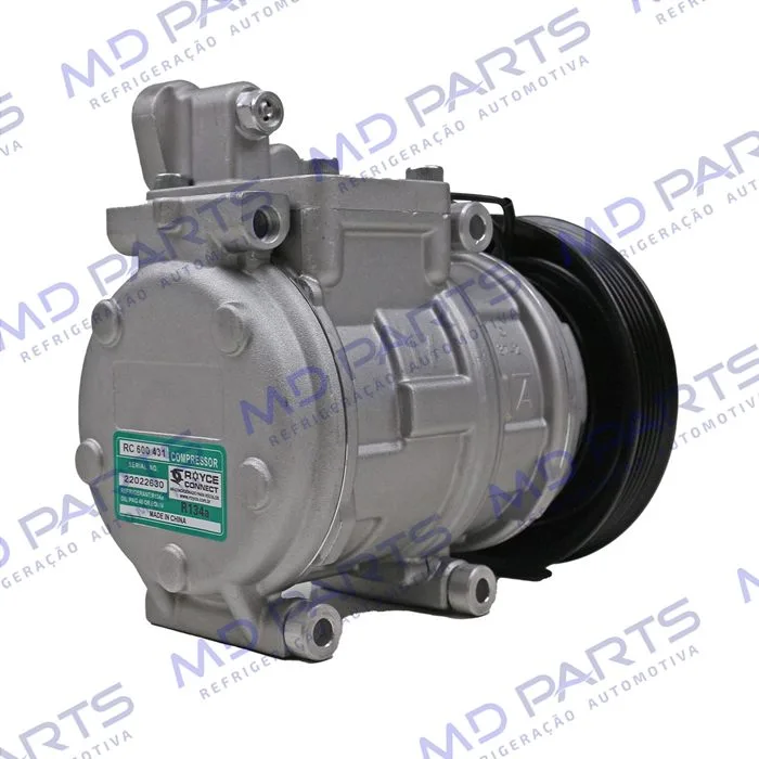 Compressor 10P15C Toyota Corolla Maio 2002 Até 2007 - 12 Volts Polia 6pk 140mm R134a OEM: 447.170.0650 — foto 6