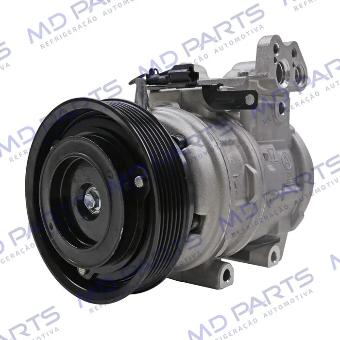 Compressor 10PA17 Doowon Kia Sportage / New Sportage Gasolia 2.0/2.7 8 Válvulas 2007>/ Hyundai Tucson - 12 Volts Polia 6pk 128mm — foto 2