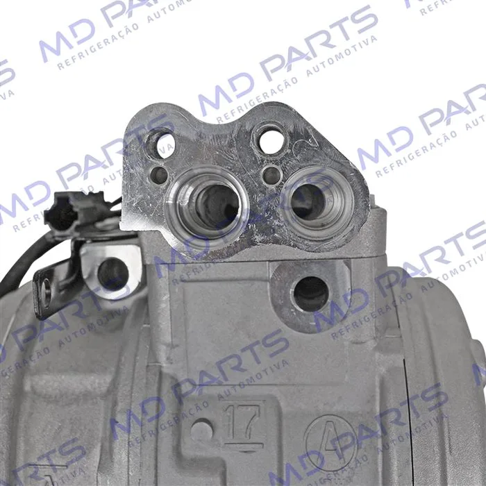 Compressor 10PA17 Doowon Kia Sportage / New Sportage Gasolia 2.0/2.7 8 Válvulas 2007>/ Hyundai Tucson - 12 Volts Polia 6pk 128mm — foto 9
