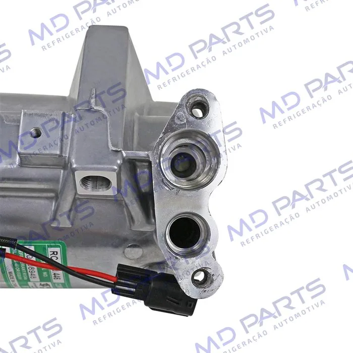 Compressor Calsonic Renault Logan/ Sandero 2013 Até 2017 OEM: 8201025121 - 12 Volts Polia 6pk 125mm — foto 9