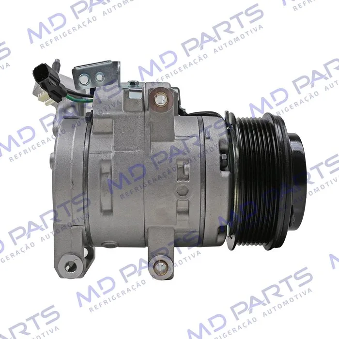 Compressor Modelo FOMOCO Ford Ranger Diesel 2016 Até 2019 - 12 Volts Polia 7pk 115mm OEM: EB3B-19D629-DA — foto 4