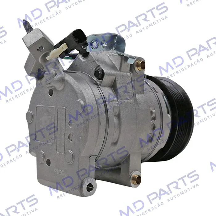 Compressor Modelo FOMOCO Ford Ranger Diesel 2016 Até 2019 - 12 Volts Polia 7pk 115mm OEM: EB3B-19D629-DA — foto 5