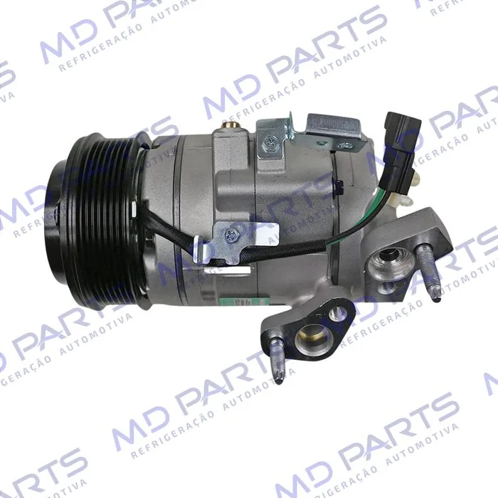 Compressor Modelo FOMOCO Ford Ranger Diesel 2016 Até 2019 - 12 Volts Polia 7pk 115mm OEM: EB3B-19D629-DA — foto 7