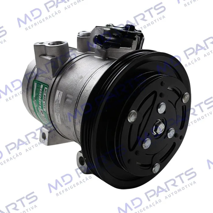 Compressor Renault Kwid Motor 1.0 3 Cilindros - 12 Volts Polia 3pk 132mm OEM: 926005548R — foto 4