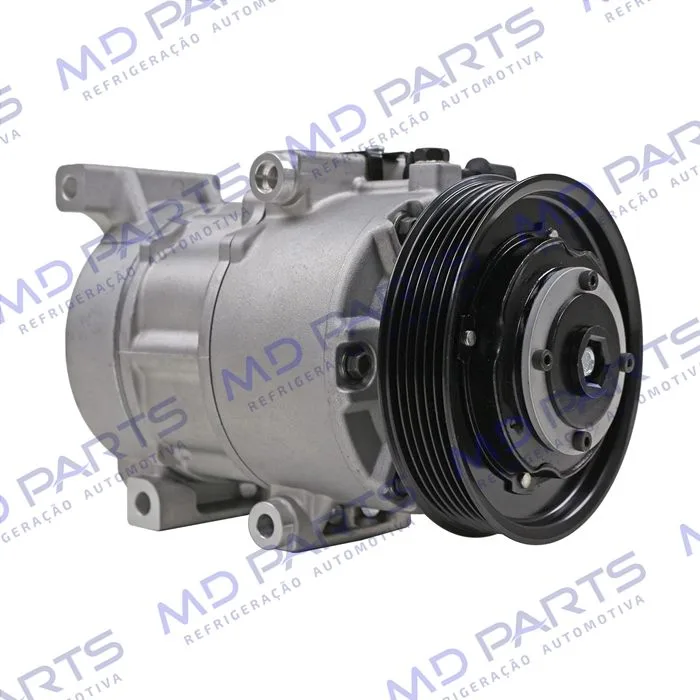 Compressor Modelo Doowon DVE 14N Hyundai Nova Tucson 2018> Mangueira 19MM/ Creta 1.6 2017> - 12 Volts 6pk 125mm OEM: DWP300134460 — foto 3