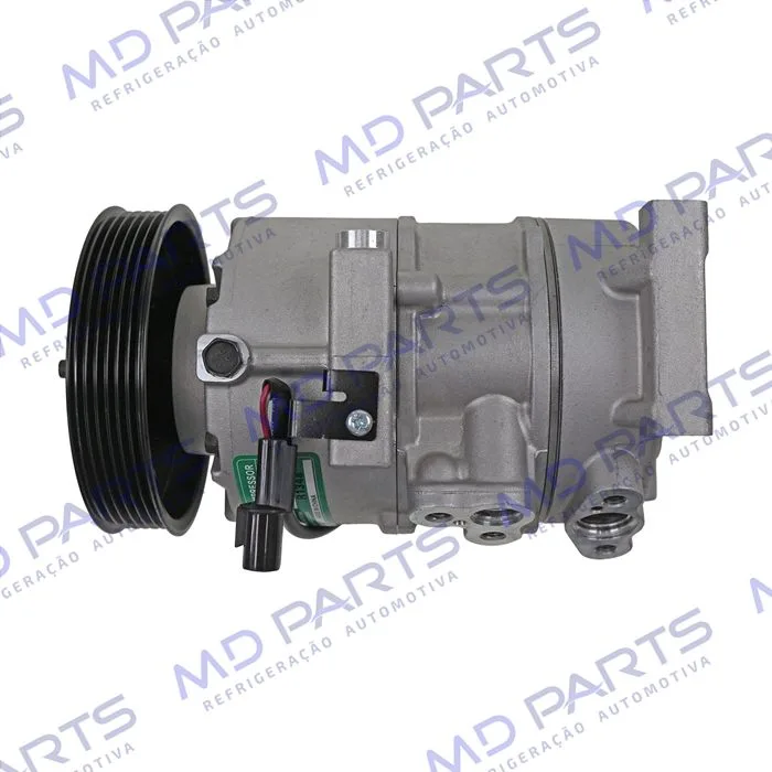 Compressor Modelo Doowon DVE 14N Hyundai Nova Tucson 2018> Mangueira 19MM/ Creta 1.6 2017> - 12 Volts 6pk 125mm OEM: DWP300134460 — foto 6