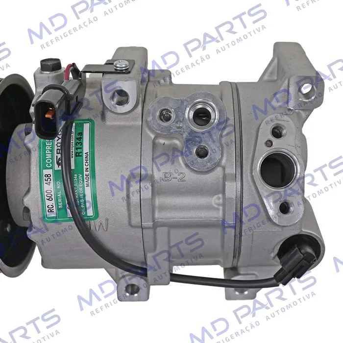 Compressor Modelo Doowon DVE 14N Hyundai Nova Tucson 2018> Mangueira 19MM/ Creta 1.6 2017> - 12 Volts 6pk 125mm OEM: DWP300134460 — foto 7