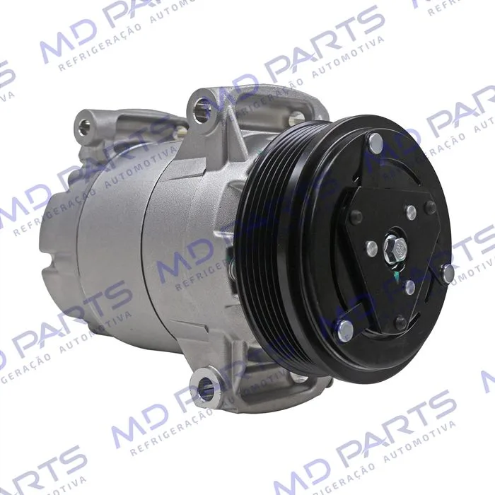 Compressor Modelo Delphi CVC PSA Peugeot 206 / 207 1.4/1.6 Setembro de 2007>/ 208 1.2 2017 Até 2022/ Citroën C3/ Aircross - 12 Volts Polia 6pk 115mm — foto 3