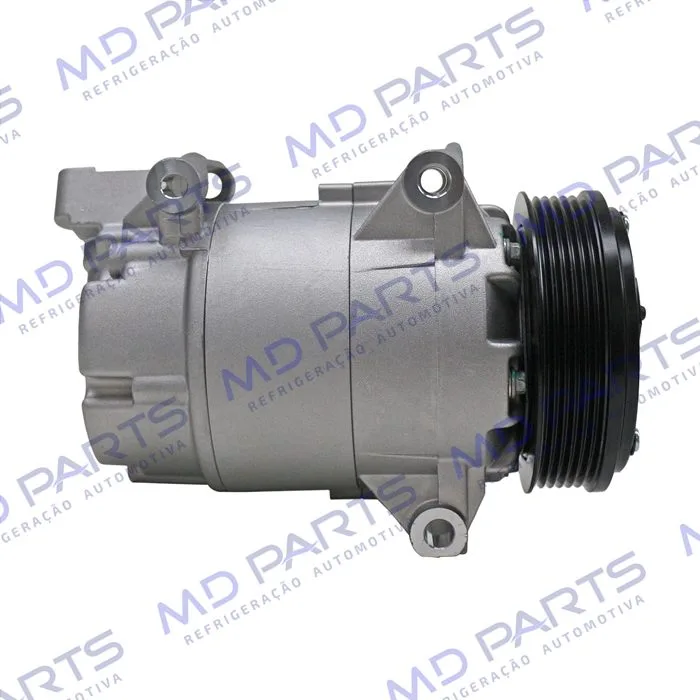 Compressor Modelo Delphi CVC PSA Peugeot 206 / 207 1.4/1.6 Setembro de 2007>/ 208 1.2 2017 Até 2022/ Citroën C3/ Aircross - 12 Volts Polia 6pk 115mm — foto 4