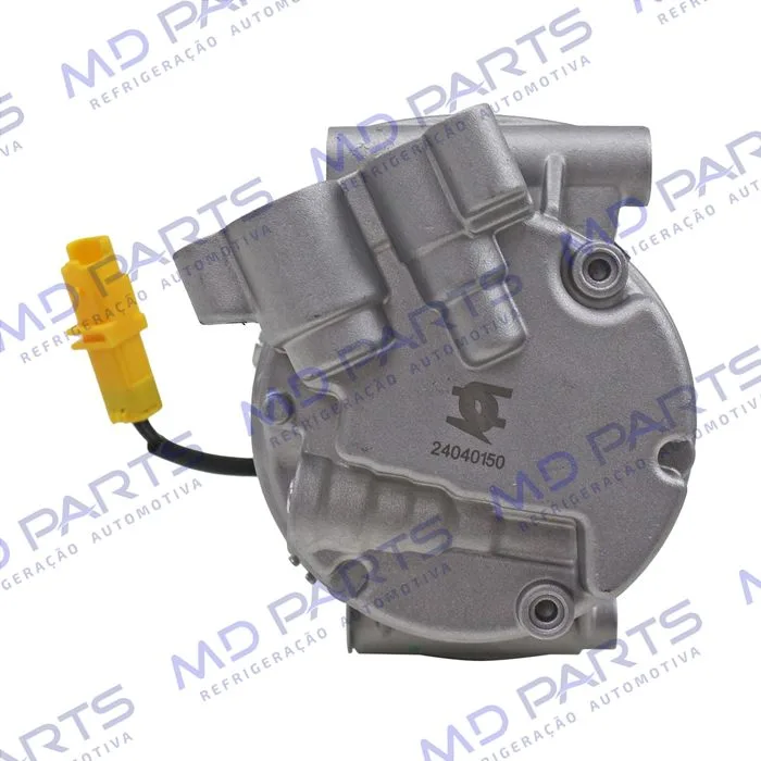 Compressor Modelo Delphi CVC PSA Peugeot 206 / 207 1.4/1.6 Setembro de 2007>/ 208 1.2 2017 Até 2022/ Citroën C3/ Aircross - 12 Volts Polia 6pk 115mm — foto 5