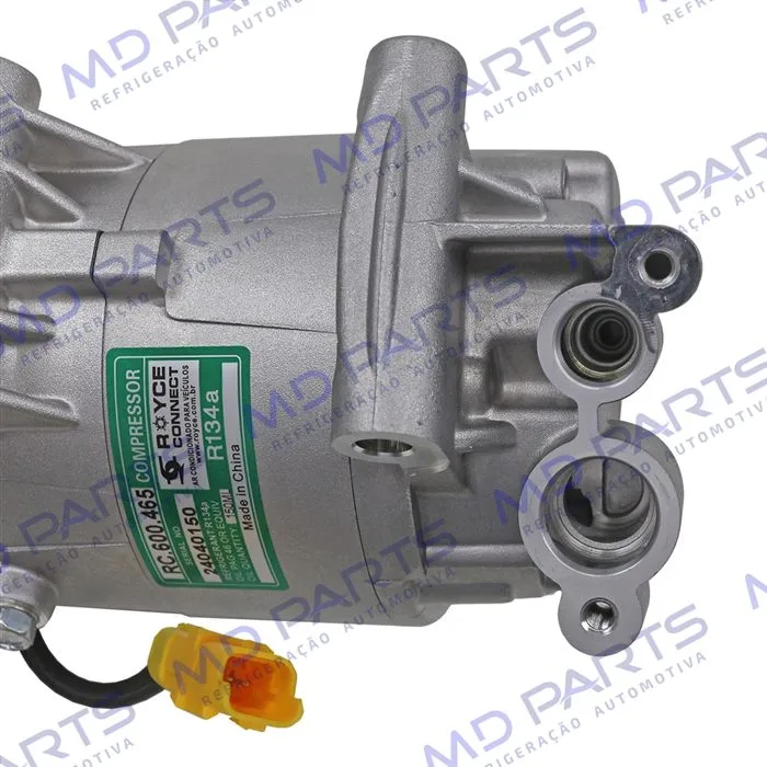 Compressor Modelo Delphi CVC PSA Peugeot 206 / 207 1.4/1.6 Setembro de 2007>/ 208 1.2 2017 Até 2022/ Citroën C3/ Aircross - 12 Volts Polia 6pk 115mm — foto 7