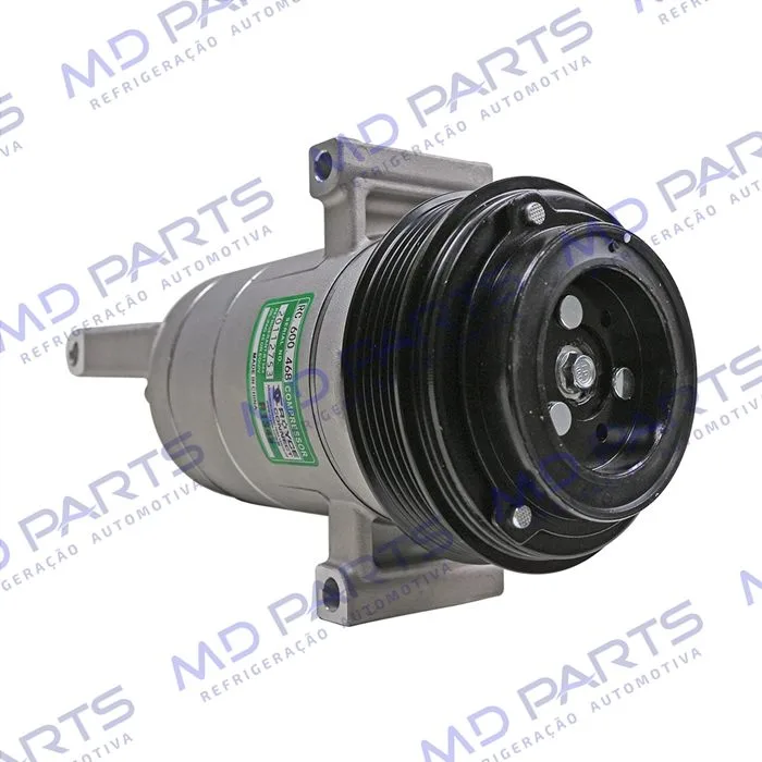Compressor Chevrolet Onix/ Onix Plus Turbo 3 Cilindros 2020>/ Tracker 1.0/1.2 3cc Turbo 2020> - 12 Volts Polia 5pk 117mm OEM: 26304809/ 26297905 — foto 4