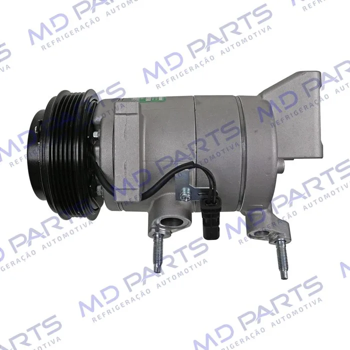 Compressor Chevrolet Onix/ Onix Plus Turbo 3 Cilindros 2020>/ Tracker 1.0/1.2 3cc Turbo 2020> - 12 Volts Polia 5pk 117mm OEM: 26304809/ 26297905 — foto 8