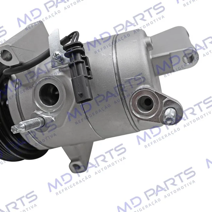 Compressor Chevrolet Onix/ Onix Plus Turbo 3 Cilindros 2020>/ Tracker 1.0/1.2 3cc Turbo 2020> - 12 Volts Polia 5pk 117mm OEM: 26304809/ 26297905 — foto 9
